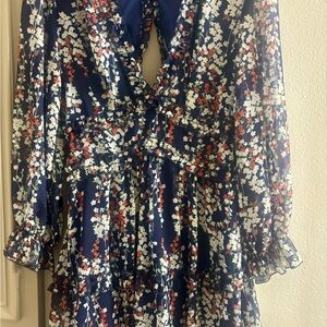 Floral Long Sleeve Dress